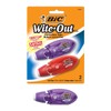 BIC Wite-Out Brand Mini Twist Correction Tape, White, 2-Count (WOMTP21)