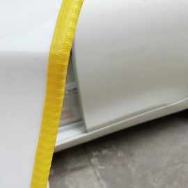 Garneck Car Door Edge Guards Rubber U Shape Edge Trim Seal Strips Protector Car Door Edge Protection for Car Auto Vehicle 10M
