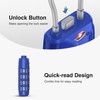 Puroma 2 Pack TSA Approved Luggage Locks, 4 Digit Combination