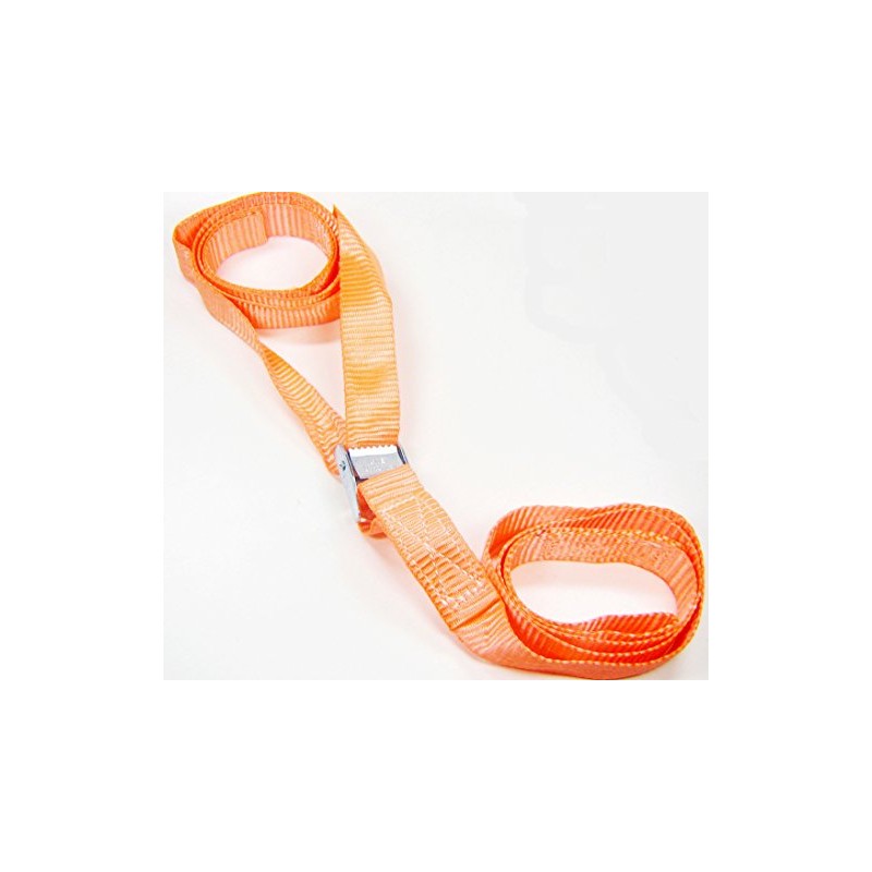iapyx® 2x Lashing straps with loops, clamping lock, quick release,