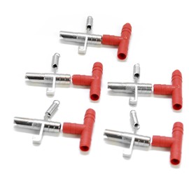 100 Pack Water Nipple Drinker Rabbit Ferret Feeder Gravity Feed Style System