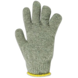 Magid Glove & Safety G14181KWJ-AMZN Greyt Shadow G14181KW Lightweight 10 Gauge Knit Gloves, Cotton Poly Blend, XL, Gray (12 Pairs)