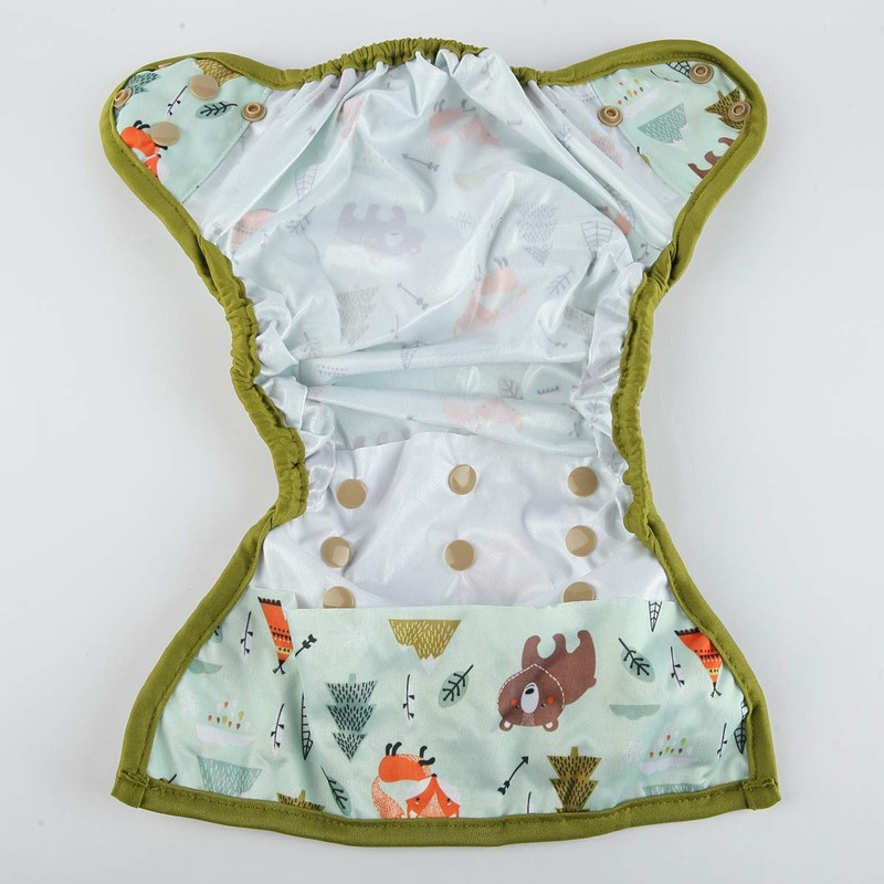 Sigzagor - Pañal para bebé, talla única, 4,5 kg a