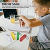 Pack of 5 50 cm mini folding ruler with key