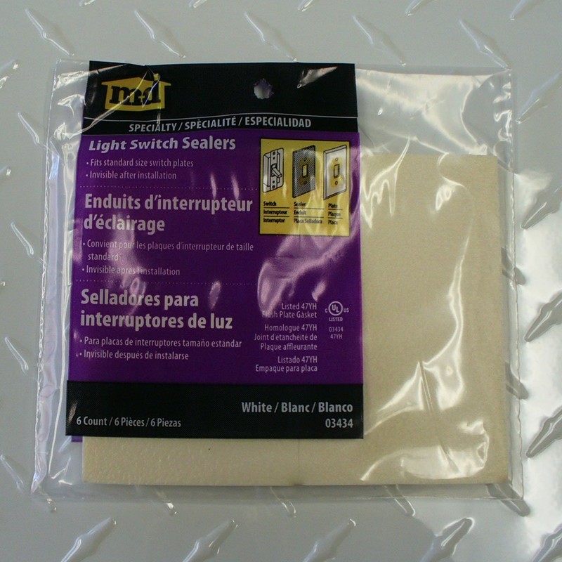 M-D Building Products 3434 M-D 0 Closed-Cell Insulating Wall Plate