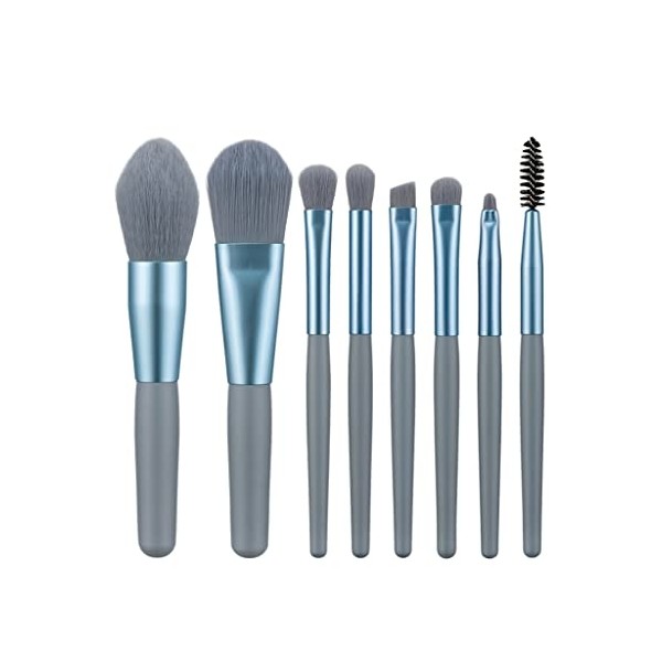 8Pcs Makeup Brush Set Foundation Blending Eye shadow Eyelash Eyebrow