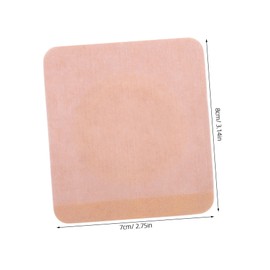 OHPHCALL 50pcs Children's Navel Bandage Stickers Breathable Belly Button Covers Round Small Fabric Supportive Nonwoven Newborn Baby