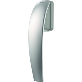 Window Handle Roto Swing Natural Silver with Screws Square Pin 7 x 43 mm