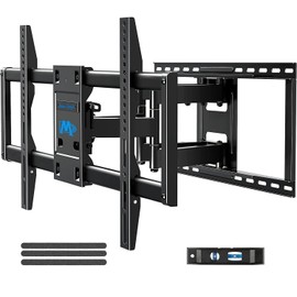 Mounting Dream TV Wall Mount TV Bracket for Most 42-90 Inch TV, Pre-Assembled Full Motion TV Mount with Articulating Arms, Max VESA 800x400mm 132 lbs. Loading, Fits 16", 18", 24" Studs, MD2298-XL