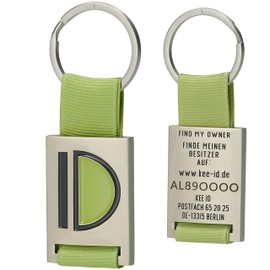 KEEID Elegant Key Finder Outdoor Key Finder Key Fob Intelligent Finding System Pendant Suitable for Keys Backpacks, 1 x green., Modern