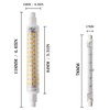 R7S LED 118mm Dimmable, 10W Soft White (3000K) 1000lm 108pcs