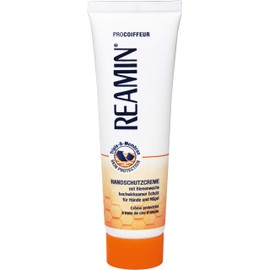 Reamin Hand Protection Cream Tube with Beeswax for Hands and Nails 2 x 75 ml