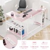 Jojoka L Shaped Computer Desk with Power Outlets & LED