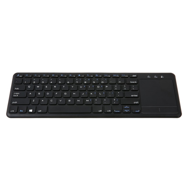 2.4G Wireless Touchpad Keyboard Multi-touch Ultra-slim with USB Receiver for