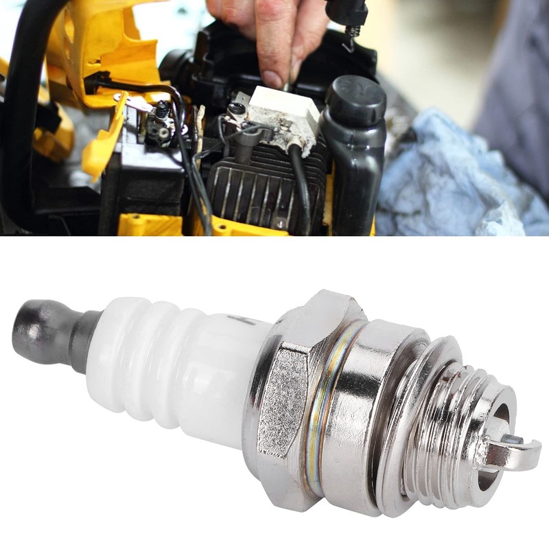 AUNMAS Pack of 5 Spark Plugs, Iron Trimmer Spark Plug