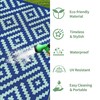 GENIMO Outdoor Rug for Patio Clearance, 6'x9' Waterproof Camping Mat,