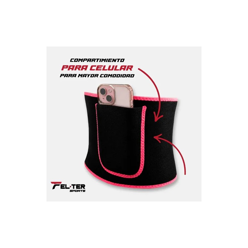 Faja Térmica Reductora Neopreno Felter Fitness