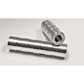 Bryans Racing Enterprises Race Car Seat Belt Mounting Bracket Aluminum Spacers 3" Length