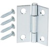 1-1/2 in. Zinc-Plated Narrow Utility Hinge (10-Pack)