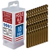 WELIQU HSS-E Cobalt Twist Drill Bit Diameter 6.0 mm Ground