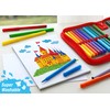 Faber-Castell Castle 554202 Felt Tip Pens Pack of 24 in