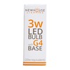 Newhouse Lighting G4 LED Bulb Halogen Replacement Lights, 3W (20W