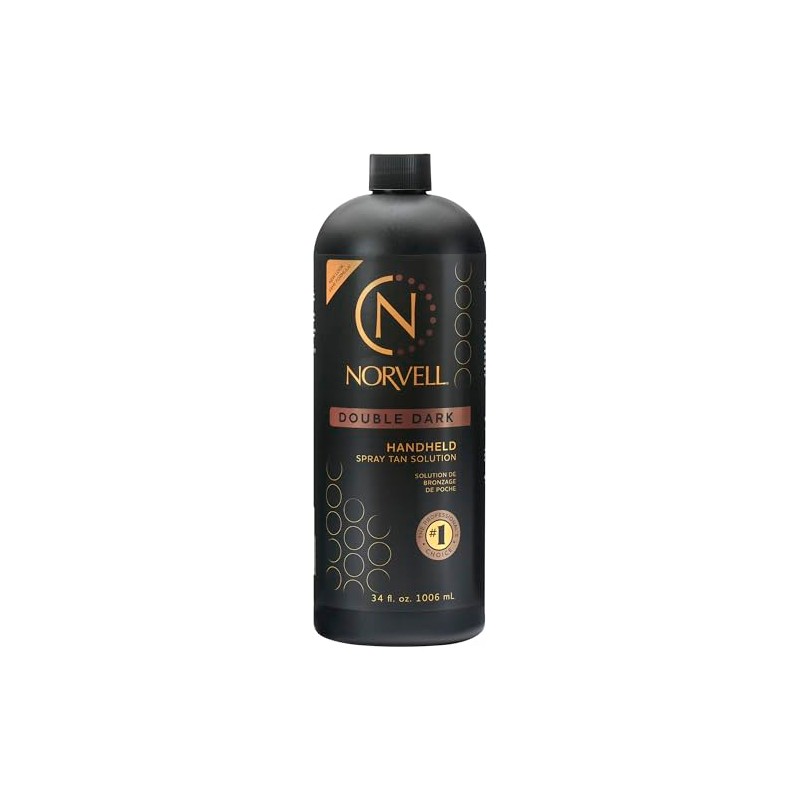 Norvell Premium Sunless Tanning Solution - Double Dark, 1 Liter