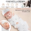 3Pcs Manta Envolvente Ajustable Bebe, Swaddle Bebe 0 a 3
