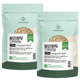 [Chamgoods] Isolated pea protein powder 700g 2 packs / [참굿즈] 분리 완두 단백 분말 700g 2팩