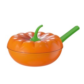 Drieamboat Non Stick Frying Pans,12 Inch Cast Iron Skillets Professional Cast Iron Pan,Stone Cookware Cooking Pan Omelet Pans,Induction Compatible,PFOS & PFOA Free ﻿ (Pumpkin)