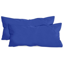 Npluseins 1331.1812 Cotton Pillowcases, Jersey, Various Colours, Pack of 2