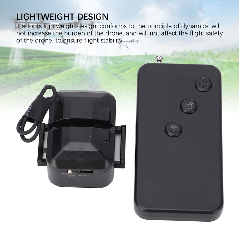 Airdrop Dropping System Quick Release Remote Control Lightweight Drone Thrower