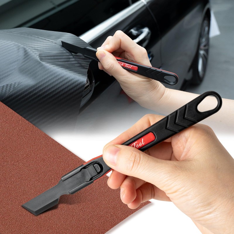 NEWISHTOOL Micro Squeegee Vinyl Wrap Tool, 6 in 1 Pro