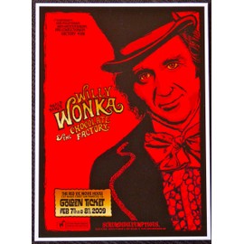 Willy Wonka and the Chocolate Factory - Re-imagined - Movie Art Mini Poster