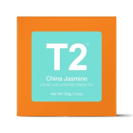 T2 China Jasmine Loose Leaf Green Tea in Box, 3.5 Ounce (100g)