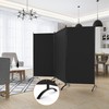 Kecreque Room Divider 3 Panel Room Dividers and Folding Privacy
