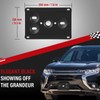 No Drill Front License Frame Compatible with Mitsubishi Eclipse Cross