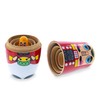 BestPysanky Set of 5 Nutcrackers Wooden Nesting Dolls 5.5 Inches