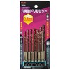 Ichinen Access RELIEF Ironwork Drill Hex Shaft Drill Set Cobalt
