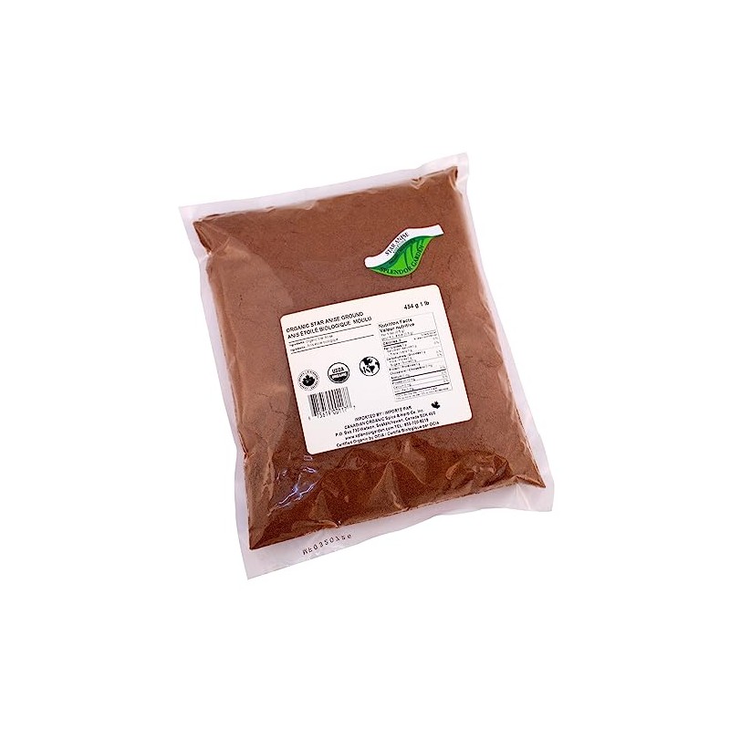 Splendor Garden Organic Star Anise Ground 454g