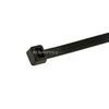 Monoprice Cable Tie 14 inch 50LBS, 100pcs/Pack - Black