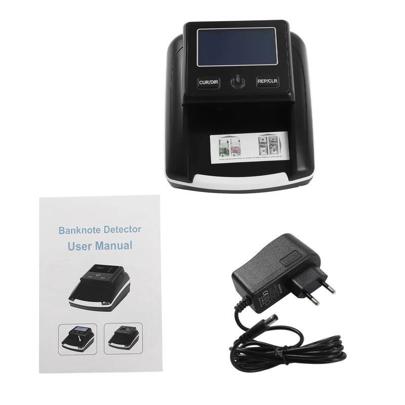 Banknote Counter, 5.31 x 5.71 x 2.95 Inch Counting Machine,