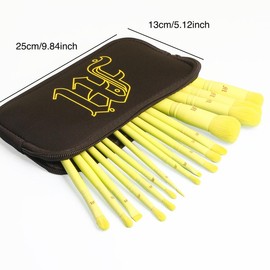 Makeup Brushes Set, 16 Pieces Makeup Brush Set - Made By Mitchell, Professional Makeup Tool Kit for Women & Girls, Christmas Gift