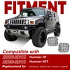 HECASA Pair LED Turn Signal Light Compatible with 2006-2010 Hummer