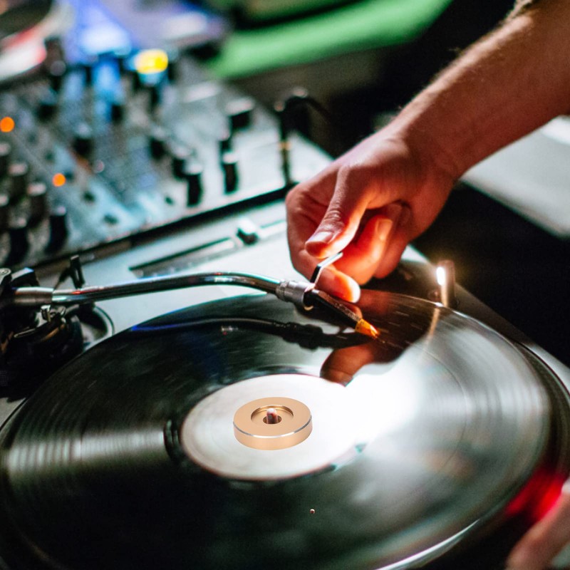 Record Turntable Adapter, 45 RPM Adapter for Most Big Hole