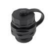 Cuatro conectores de cable de red local Ethernet RJ45 cat6