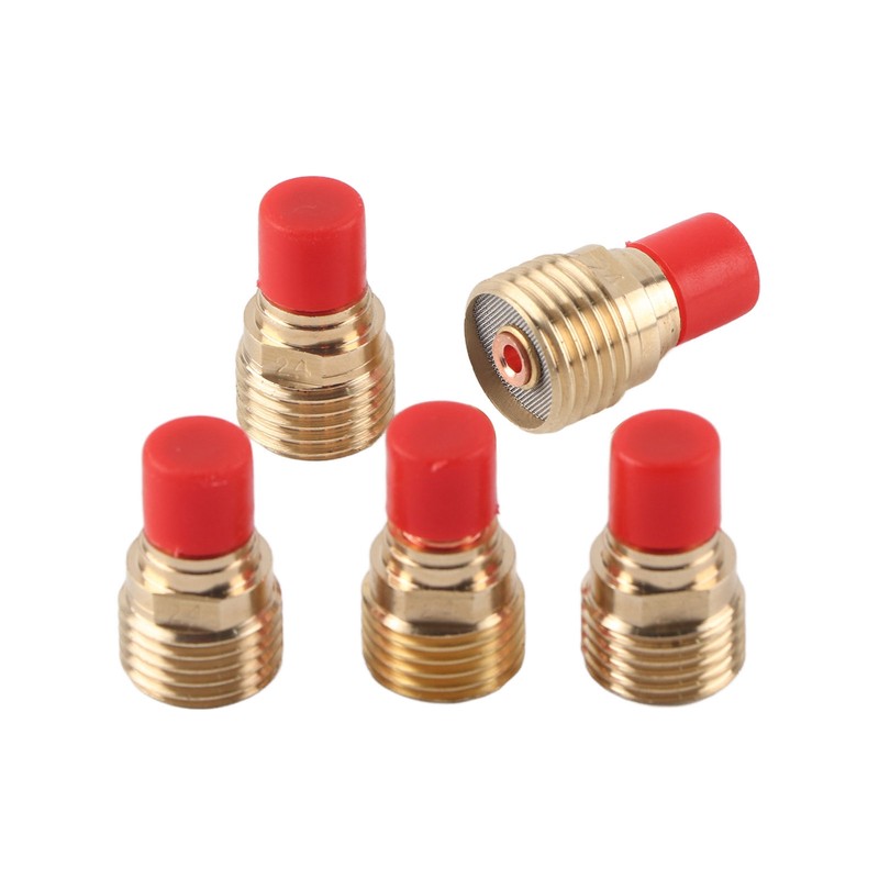 5pcs 45V44 Gas Lens Collet Body 2.4mm 3/32" for TIG