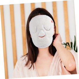 Vaguelly 2Pcs Moisturizing Facial Towel Coral Fleece Cold Hot Mask for Spa Skin Care Esthetician Towels for Facials Easy to Use Reusable