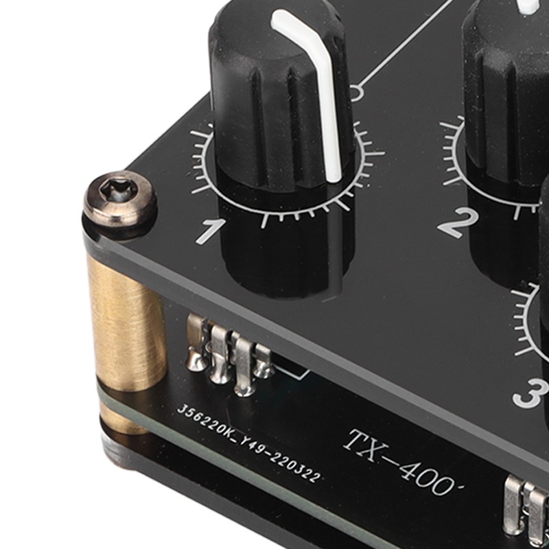 Mini Stereo 4 Channel Line Mixer Low Noise Professional 4