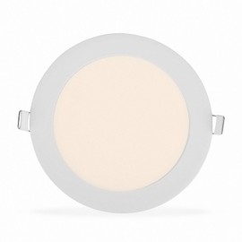 Mextronic LED recessed panel dimmable round LED recessed panel TAVO round warm white 880LM 12W (W) dimmable diameter 135 mm
